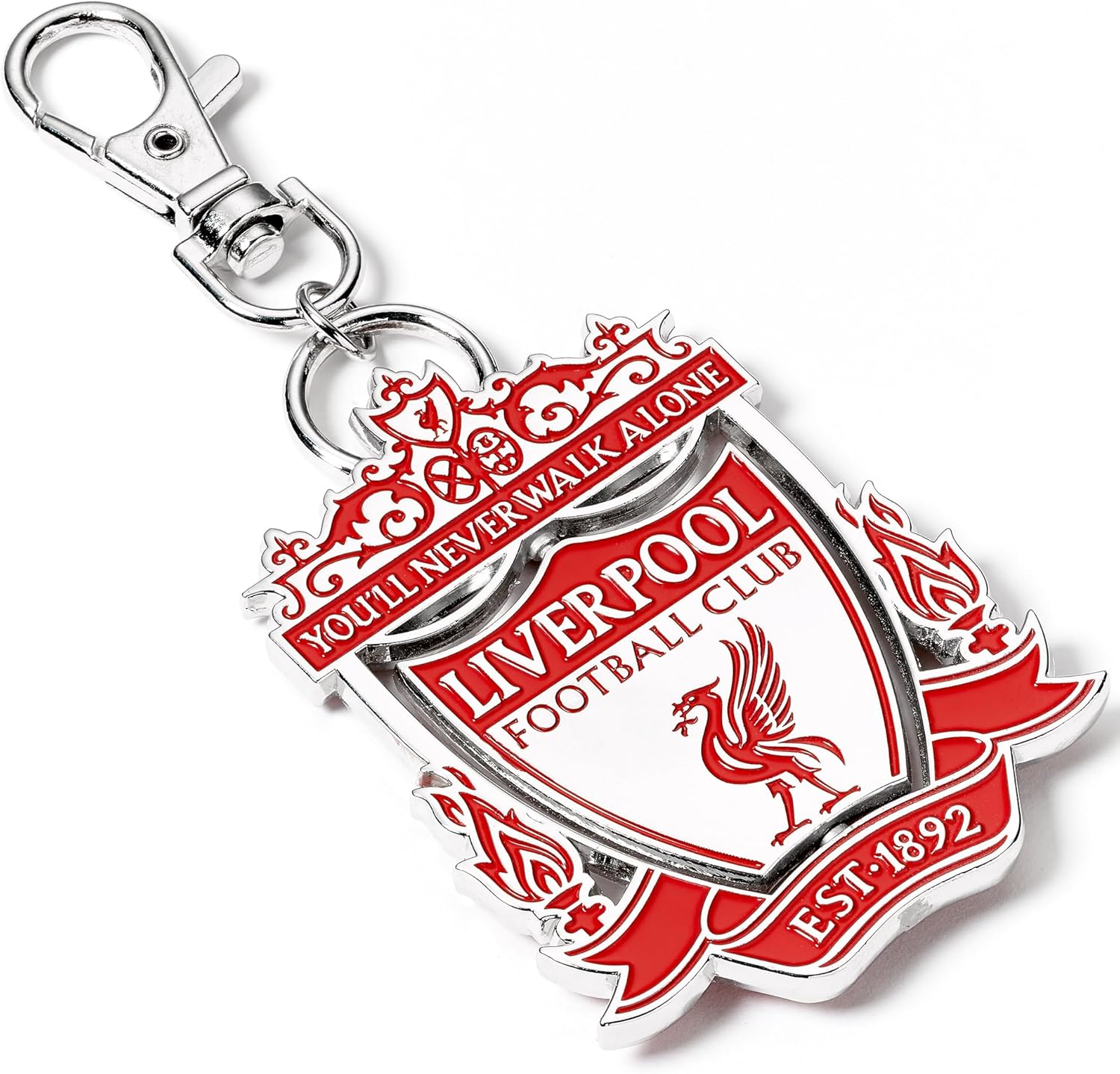 Liverpool Fc Spinning Crest Backpack Hanger