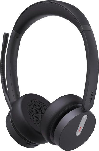 Yealink BH70 Bluetooth Wireless Stereo Headset Teams USB-C&A, Microsoft Teams Certified, 3-Mic Noise Cancellation, 35 HoursTalkTime, Bluetooth 5
