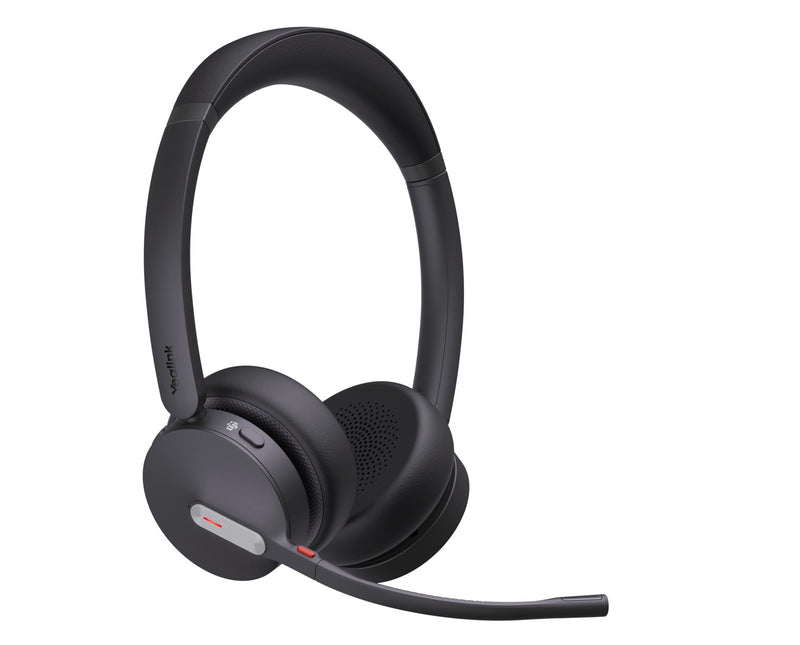 Yealink BH70 Bluetooth Wireless Stereo Headset Teams USB-C&A, Microsoft Teams Certified, 3-Mic Noise Cancellation, 35 HoursTalkTime, Bluetooth 5