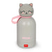 Legami - Hot & Cold BFF Insulated Water Bottle for Children, Kitty Theme, in 18/8 Stainless Steel Double Layer with Airtight Closure, Keeps Hot for 12h and Cold 24h, Capacity 310 ml