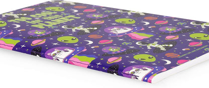 Legami - 7mm Space B5 Large Lined Notebook, FSC Certified Paper, 100 Pages, Singer Dot Bound, 18.5 x 24.8 cm
