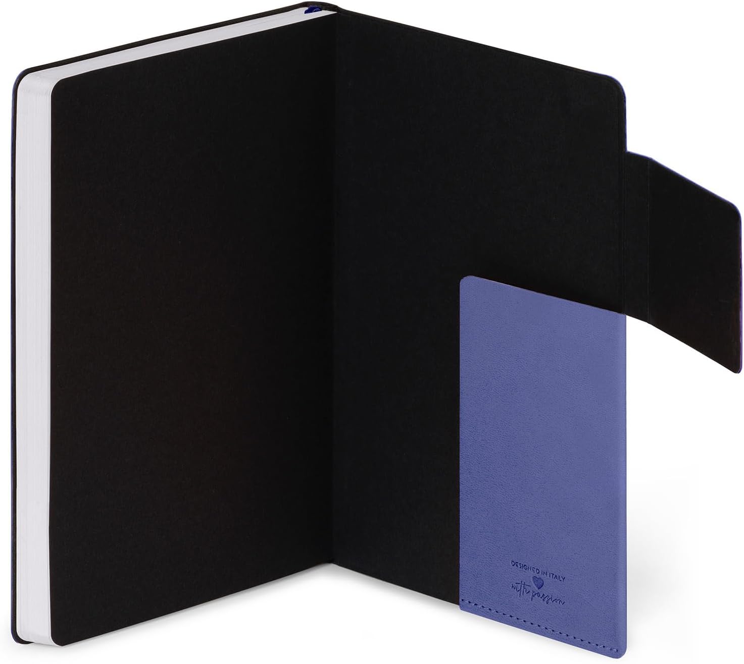 Legami - My Notebook, Future Dusk, Medium, FSC Certified Paper, 192 Pages, Soft Cover, Elastic Closure, Double Bookmark, 13 x 21 cm
