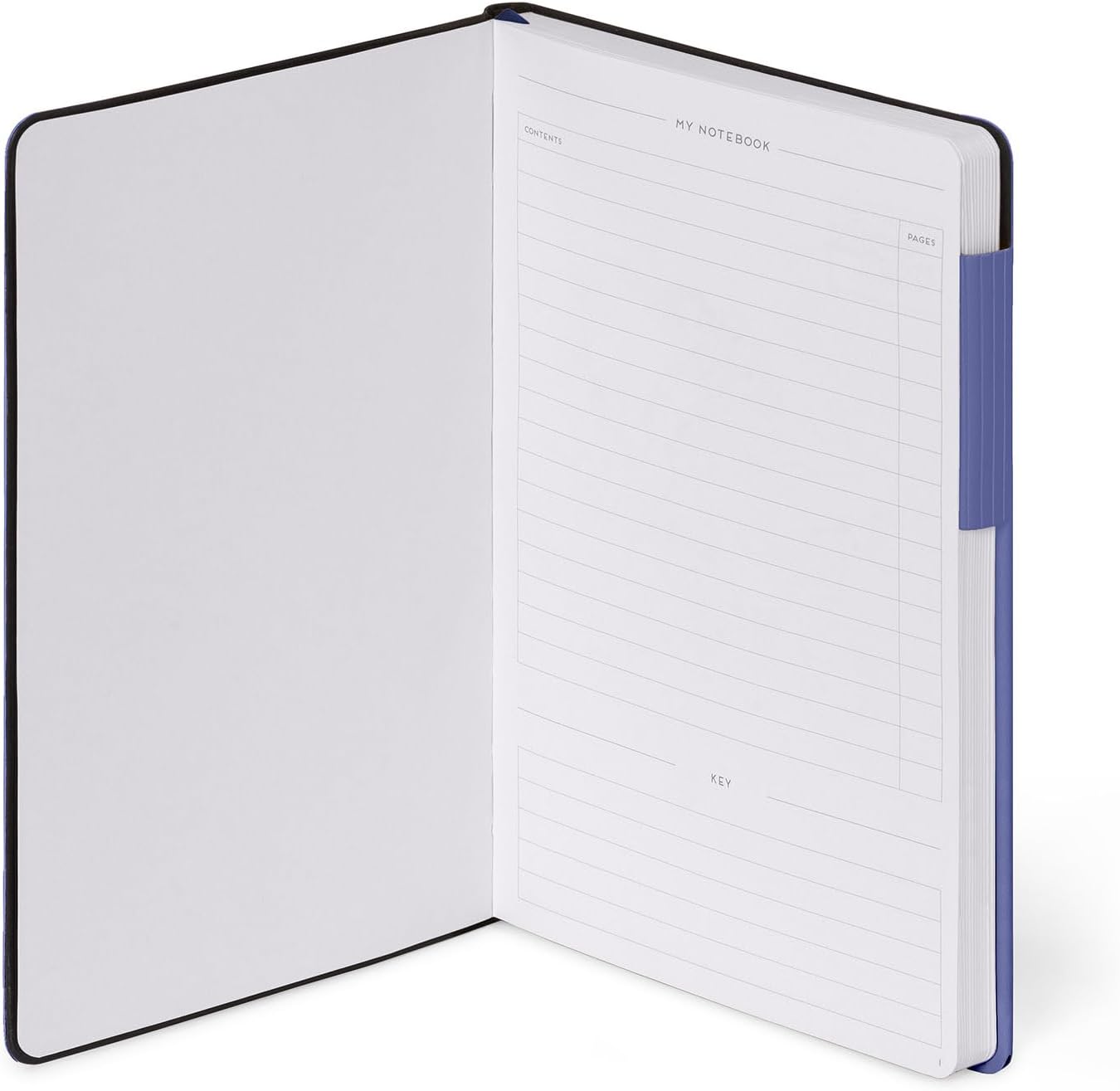 Legami - My Notebook, Future Dusk, Medium, FSC Certified Paper, 192 Pages, Soft Cover, Elastic Closure, Double Bookmark, 13 x 21 cm