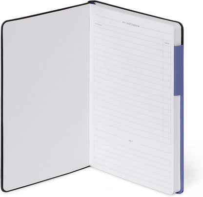 Legami - My Notebook, Future Dusk, Medium, FSC Certified Paper, 192 Pages, Soft Cover, Elastic Closure, Double Bookmark, 13 x 21 cm