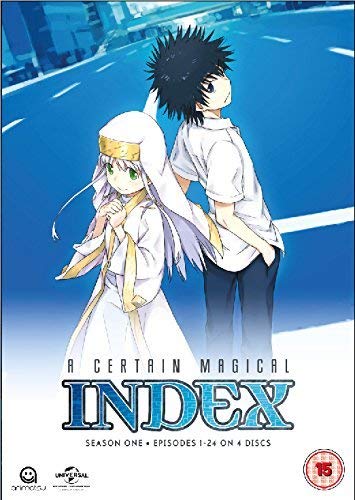 A Certain Magical Index Complete Season 1 Collection (Episodes 1-24)