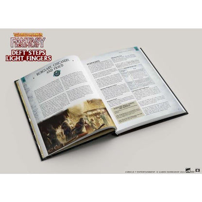 Cubicle 7 - Warhammer Fantasy Roleplay: Deft Steps Light Fingers, For Ages 14 and Up