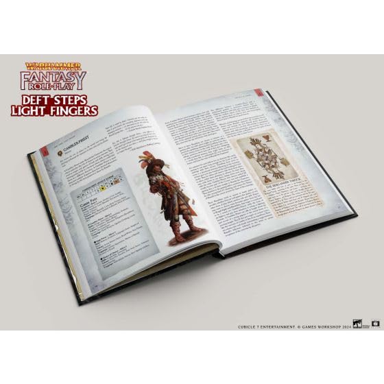 Cubicle 7 - Warhammer Fantasy Roleplay: Deft Steps Light Fingers, For Ages 14 and Up