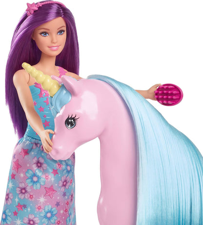 Barbie - Doll And Unicorn (Hyt62)