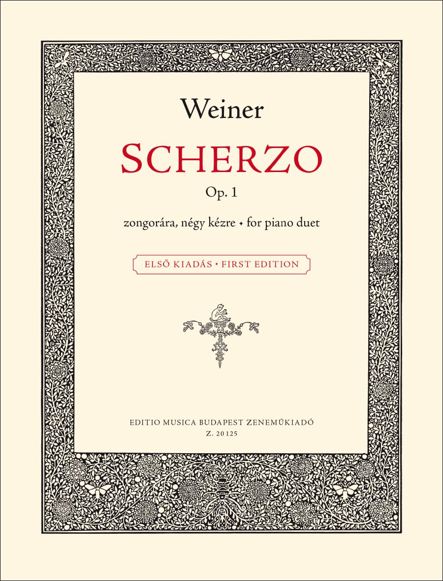 Scherzo Op. 1 (Piano Duet