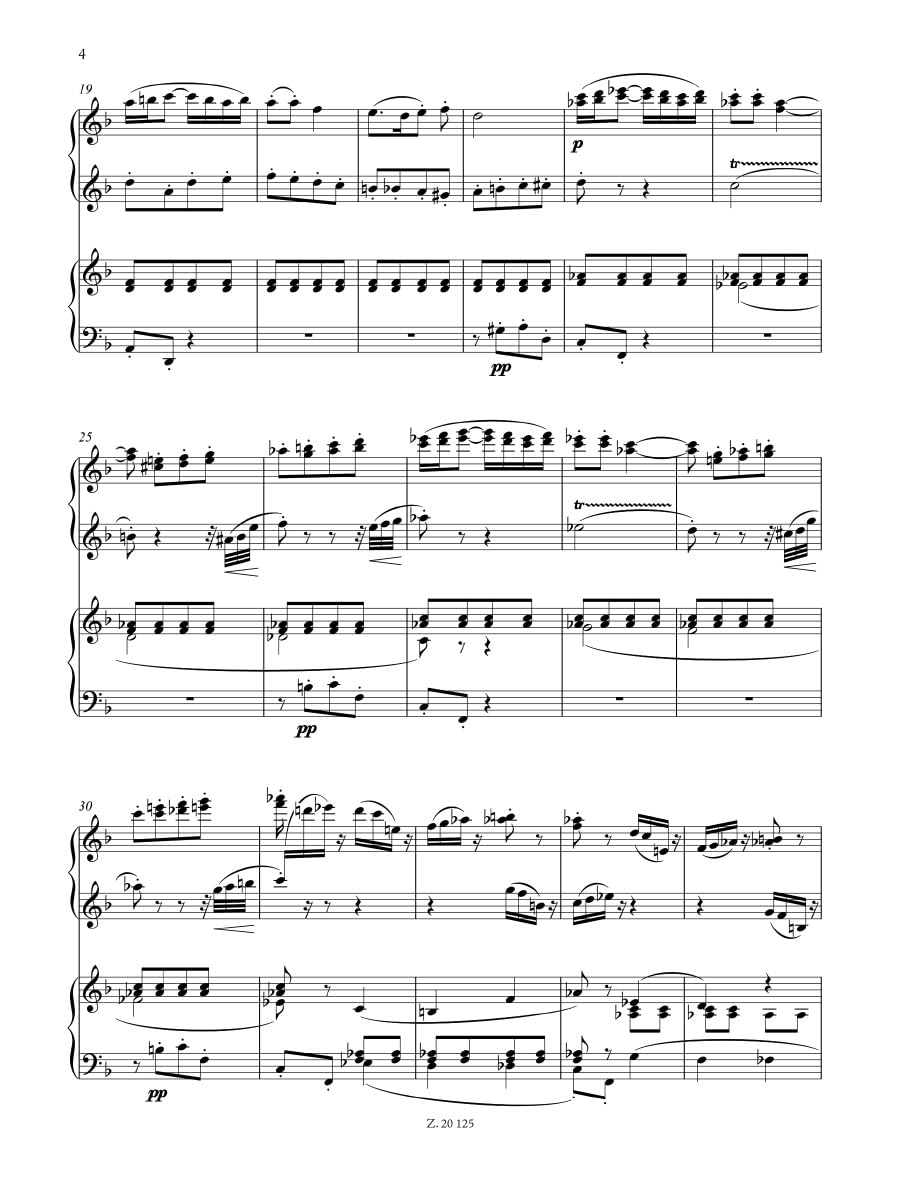 Scherzo Op. 1 (Piano Duet