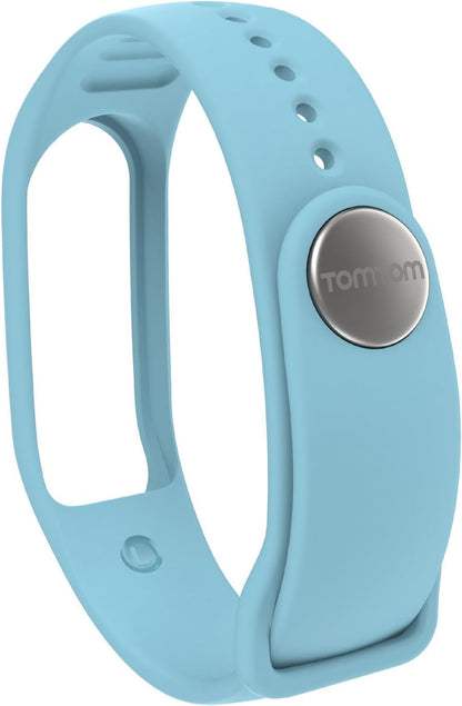 TomTom Touch Body Composition Fitness Tracker Strap Light Blue, Small