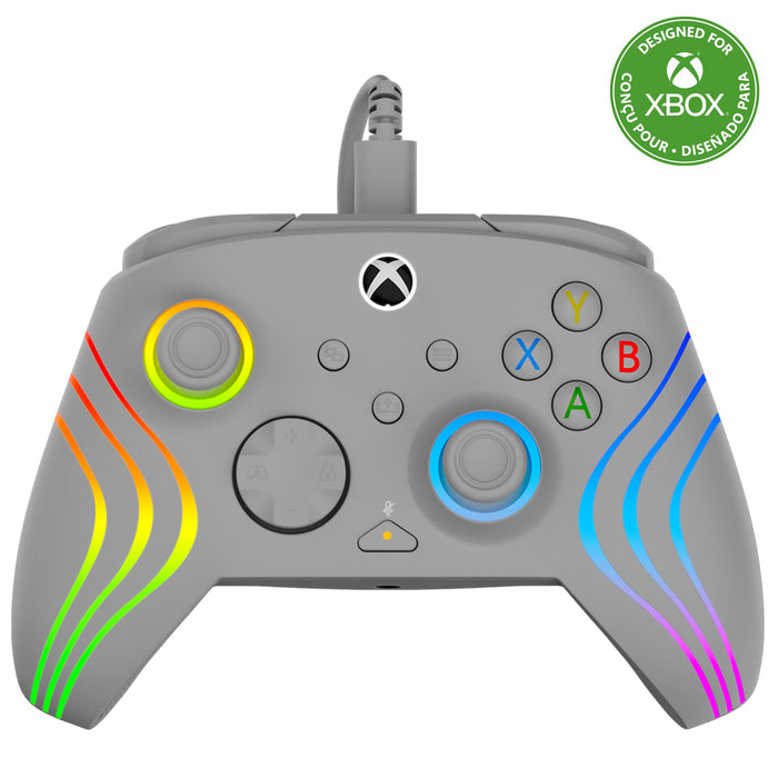 Turtle Beach: Afterglow Wave - Wired Rgb Controller [For Xbox, Pc] (Color: Grey)
