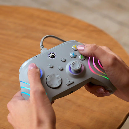 Turtle Beach: Afterglow Wave - Wired Rgb Controller [For Xbox, Pc] (Color: Grey)