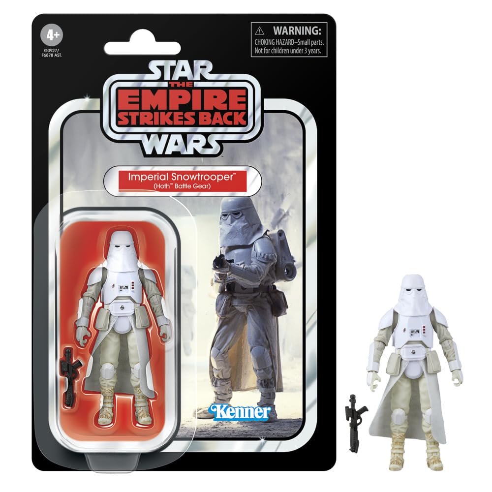 Star Wars The Vintage Collection Imperialer Schneetruppler (Hoth Ausrüstung), Star Wars: Das Imperium schlägt zurück Action-Figur (Skala 9,5 cm