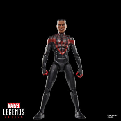 Marvel Legends Series Ultimate Miles Morales Spider-Man Action Figure, Black