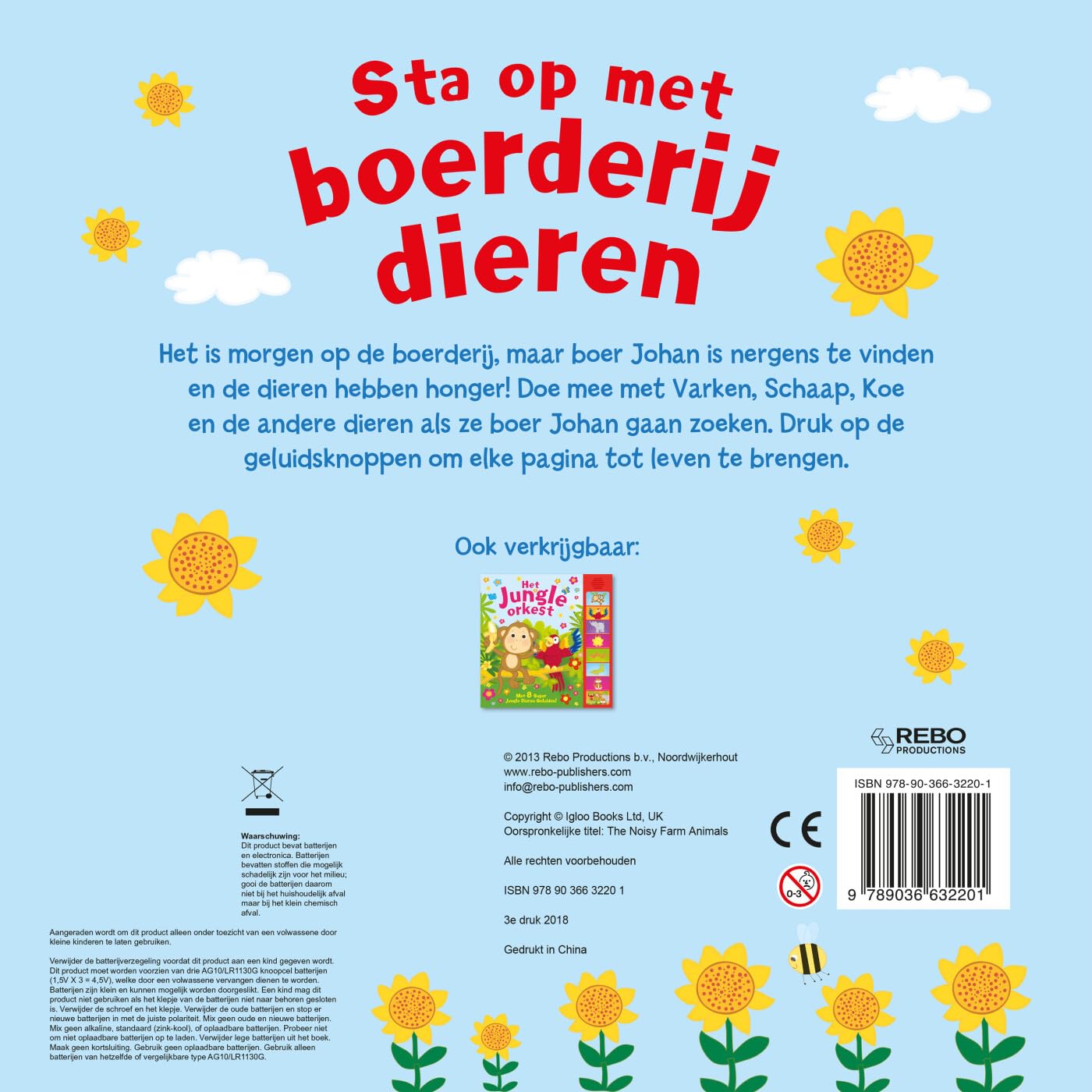 Rebo Publishers - Geluidenboek Boerderijdieren