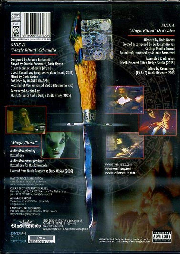 Magic Ritual - Antonius Rex DVD+CD