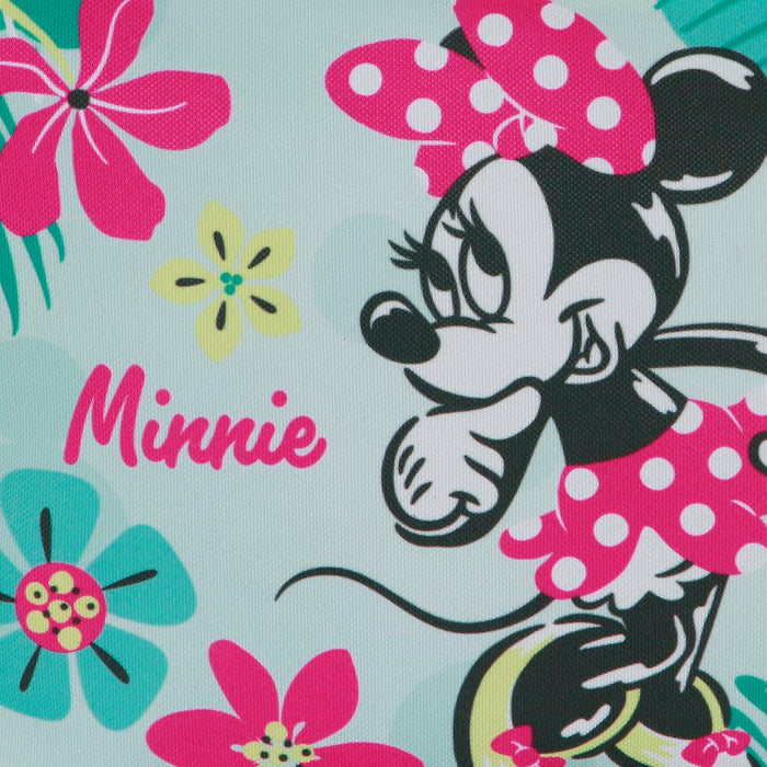 Disney Minni Mouse Tropic-Borsa da Toilette Pochette Soleil, Verde, 30 x 22 cm
