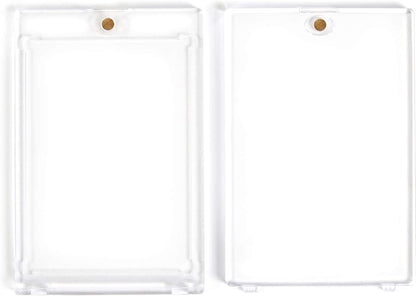 Vault X Magnetic Card Holders 55pt for Trading Cards, One Touch Hard Cases with UV Protection, Clear Display for Collectible Card Games, Sports, TCG (5 Pack