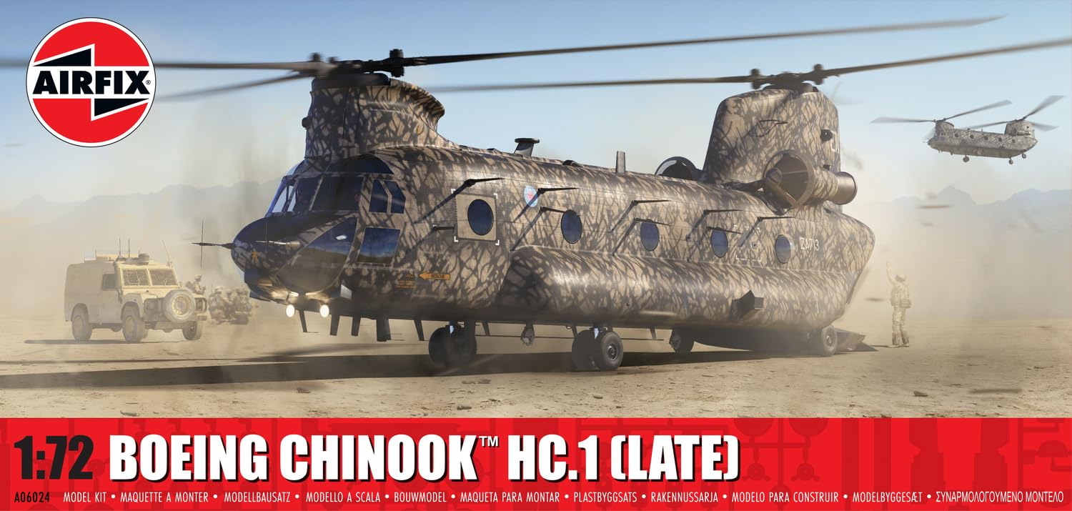 Airfix - 1/72 Boeing Chinook Hc.1 (Late) (07/25) *