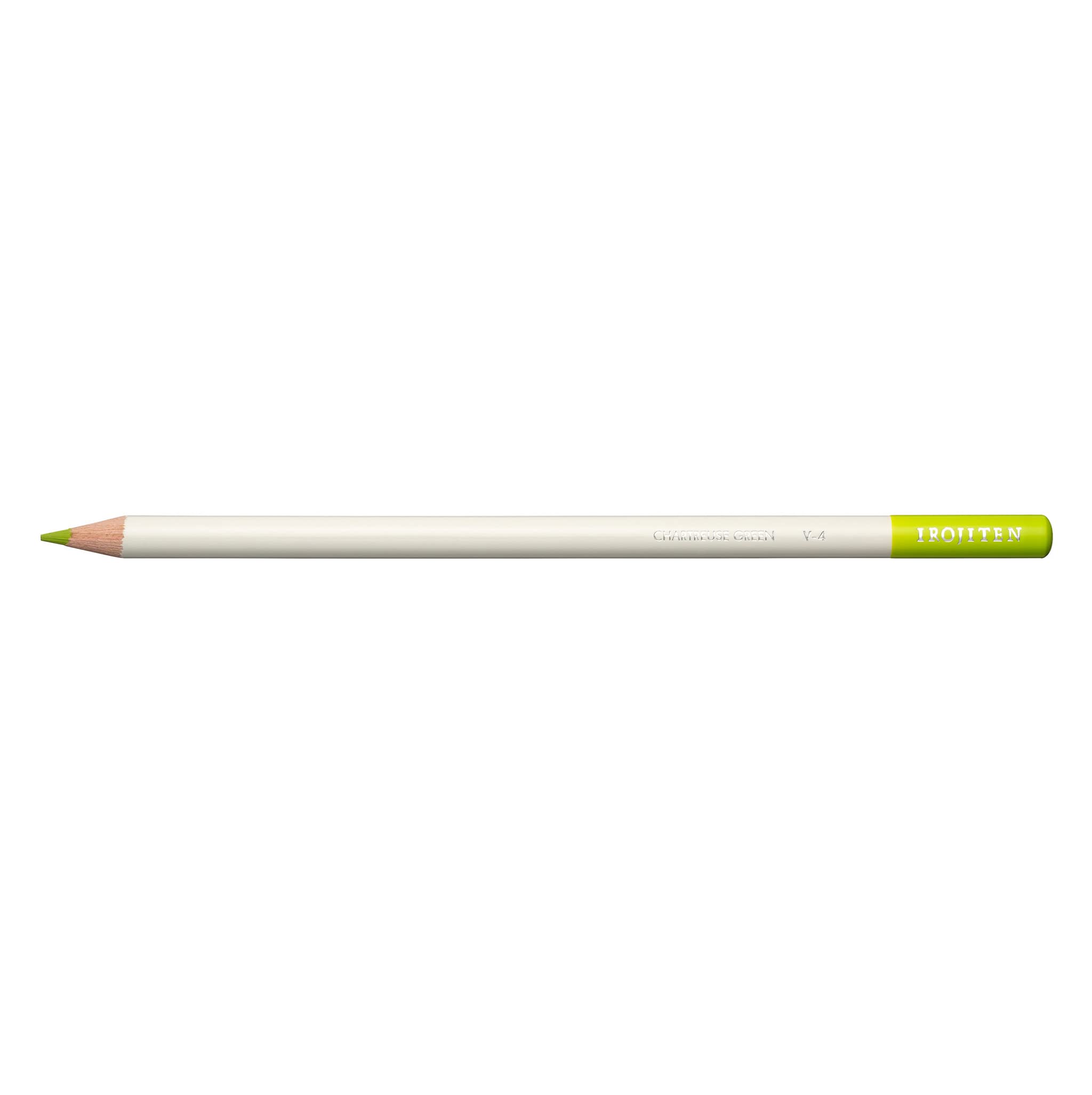 Tombow coloured pencil chartreuse green, wax-based lead with high colour brilliance, artist's colour pencil for professional artists an beginners