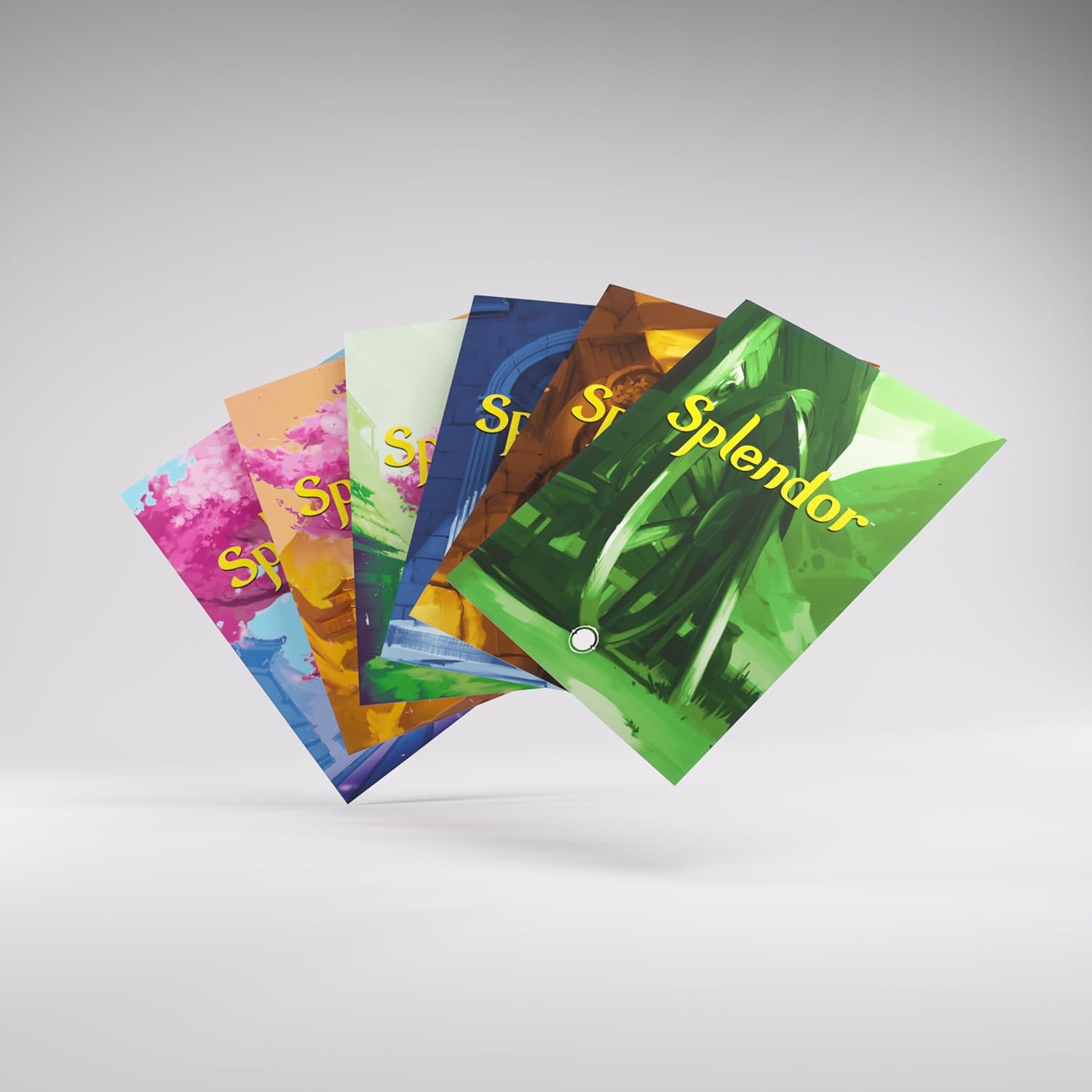 Gamegenic, Splendor Art Sleeves, 120 Sleeves Per Pack, Enough for All Splendor Cards