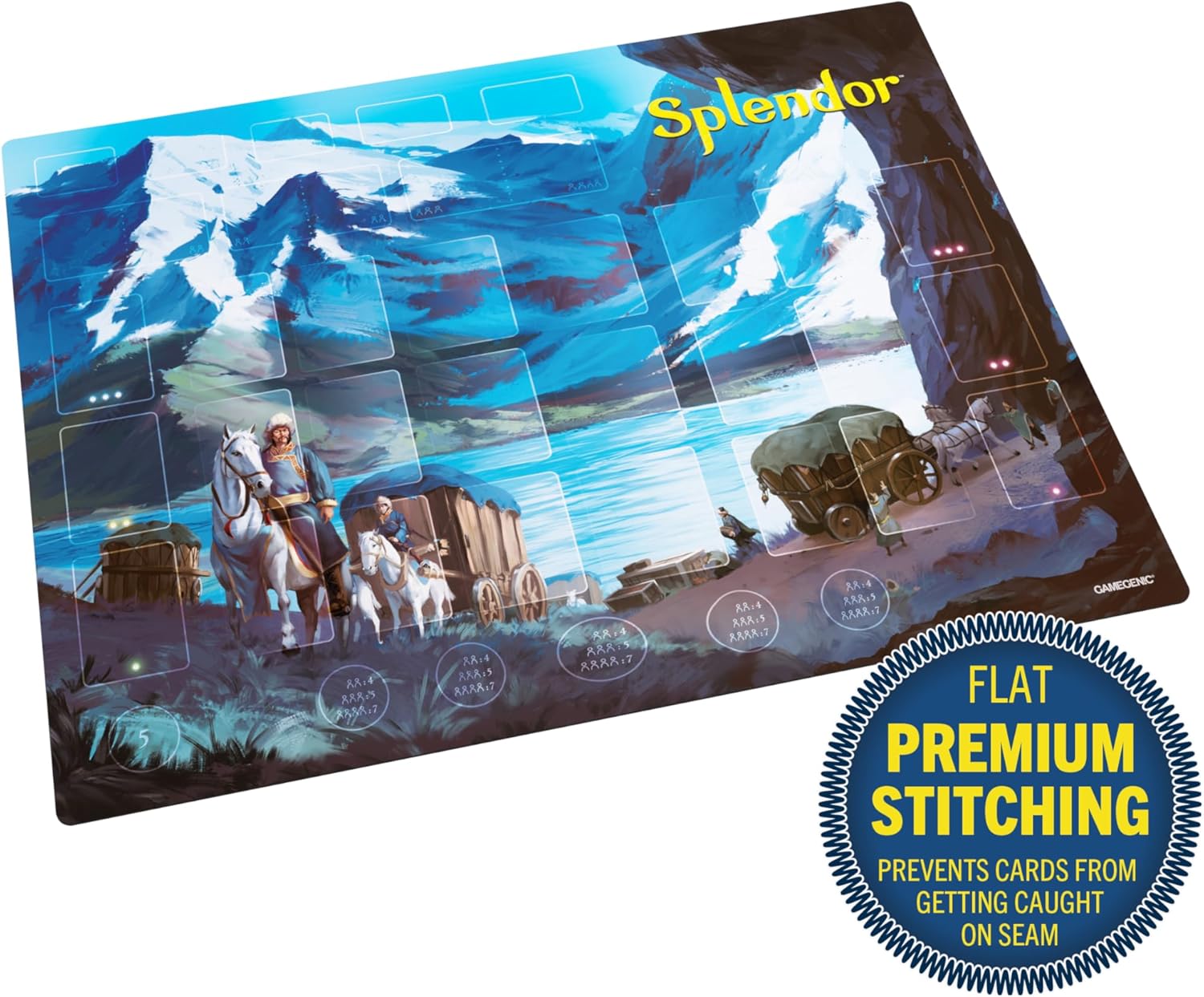 Gamegenic, Splendor Game Mat, 70 x 55 cm (27.14 x 21.23 inches), Thickness: 2 mm