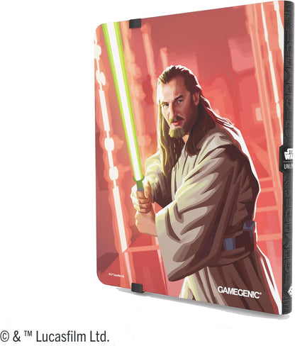 Gamegenic | Star Wars: Unlimited 18-Pocket Album Set 5 - Qui-Gon Jinn & Darth Maul | Trading Card Accessory