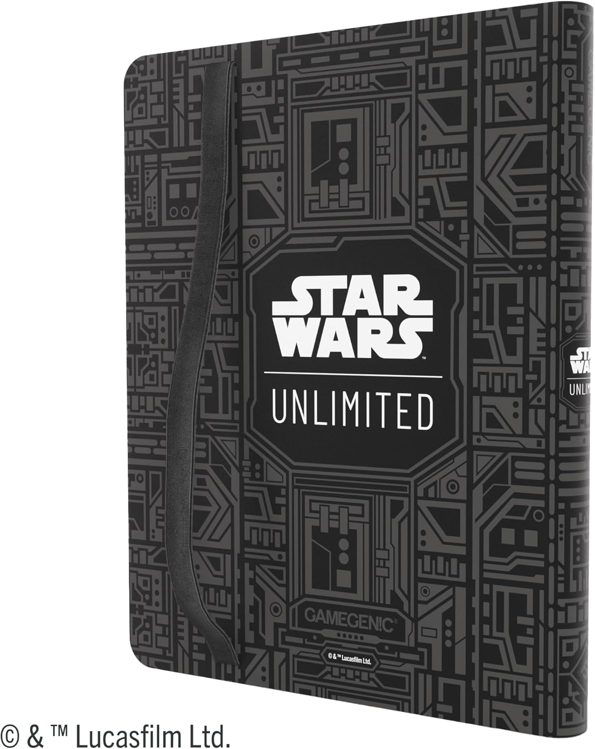 Star Wars: Unlimited Casual Album 18-Pocket - Holds 360 Double-Sleeved Cards, Side-Loading Pockets & Elastic Strap, Officially Licensed Accessory, Unlimited Pattern Design, Made by Gamegenic