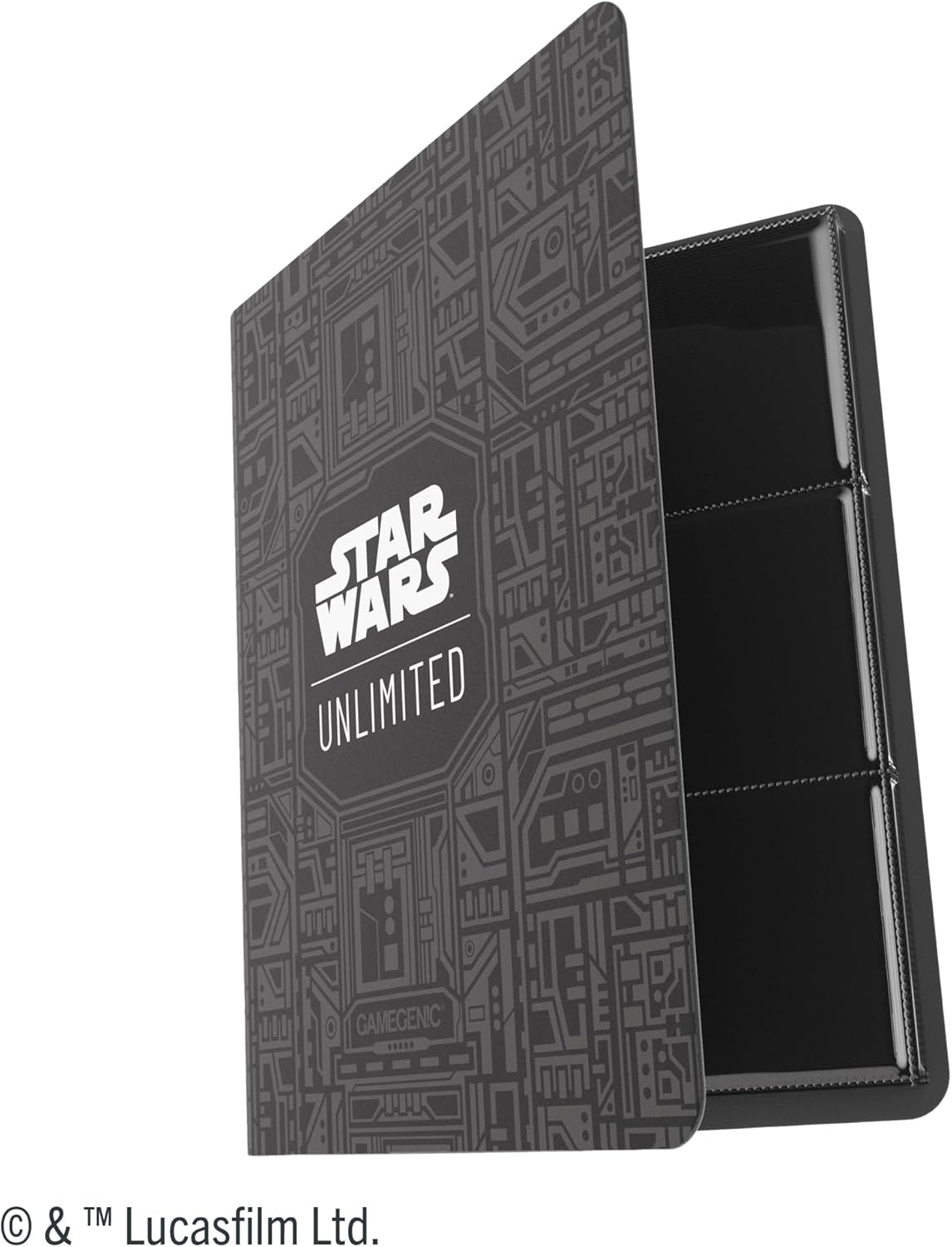 Star Wars: Unlimited Casual Album 18-Pocket - Holds 360 Double-Sleeved Cards, Side-Loading Pockets & Elastic Strap, Officially Licensed Accessory, Unlimited Pattern Design, Made by Gamegenic
