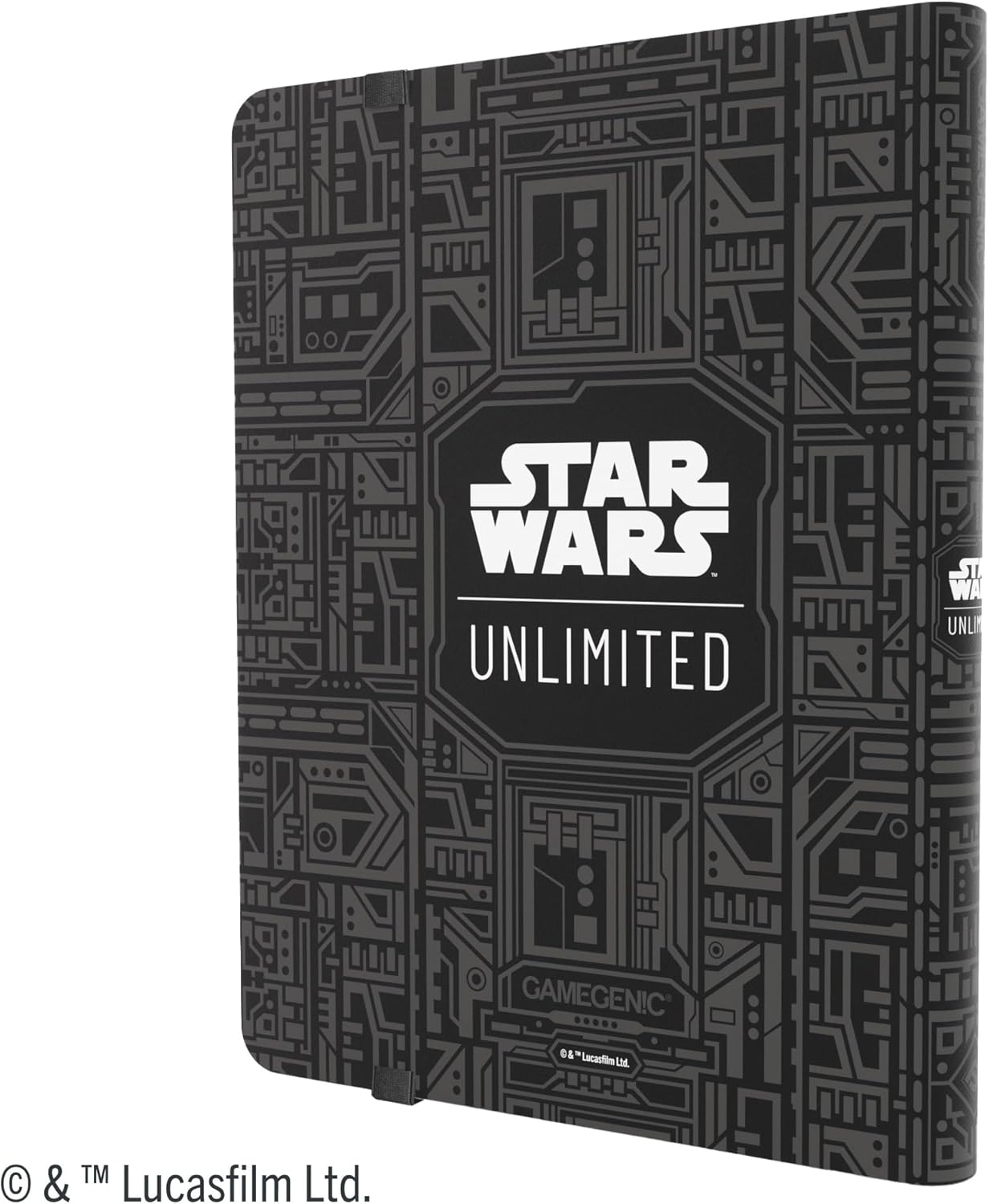 Star Wars: Unlimited Casual Album 18-Pocket - Holds 360 Double-Sleeved Cards, Side-Loading Pockets & Elastic Strap, Officially Licensed Accessory, Unlimited Pattern Design, Made by Gamegenic