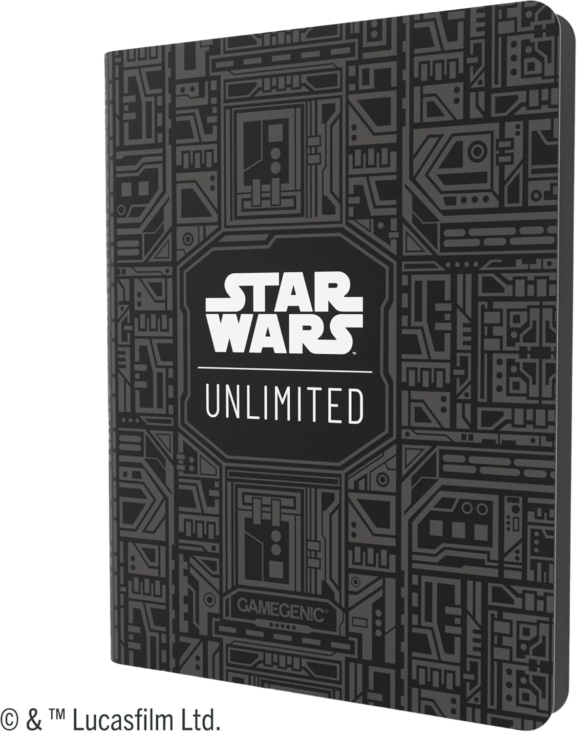 Star Wars: Unlimited Casual Album 18-Pocket - Holds 360 Double-Sleeved Cards, Side-Loading Pockets & Elastic Strap, Officially Licensed Accessory, Unlimited Pattern Design, Made by Gamegenic