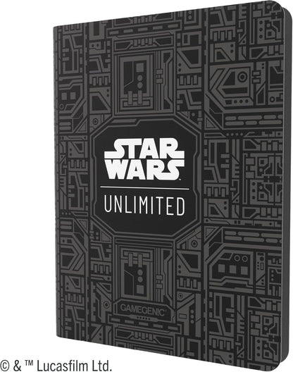 Star Wars: Unlimited Casual Album 18-Pocket - Holds 360 Double-Sleeved Cards, Side-Loading Pockets & Elastic Strap, Officially Licensed Accessory, Unlimited Pattern Design, Made by Gamegenic