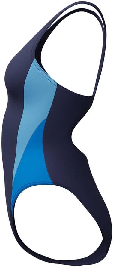 Speedo Women's Colourblock 2.0 Swimsuit Swimming Costume Blue
