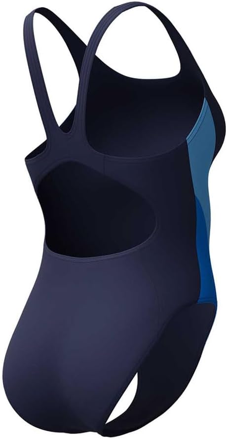 Speedo Women's Colourblock 2.0 Swimsuit Swimming Costume Blue