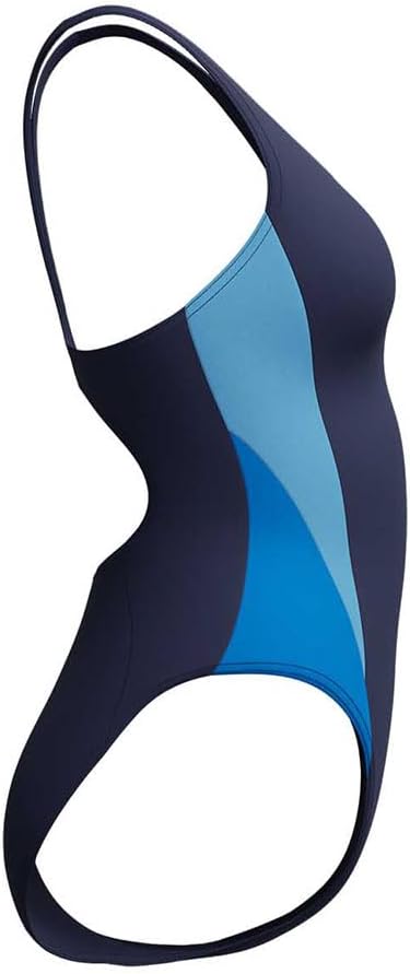 Speedo Women's Colourblock 2.0 Swimsuit Swimming Costume Blue