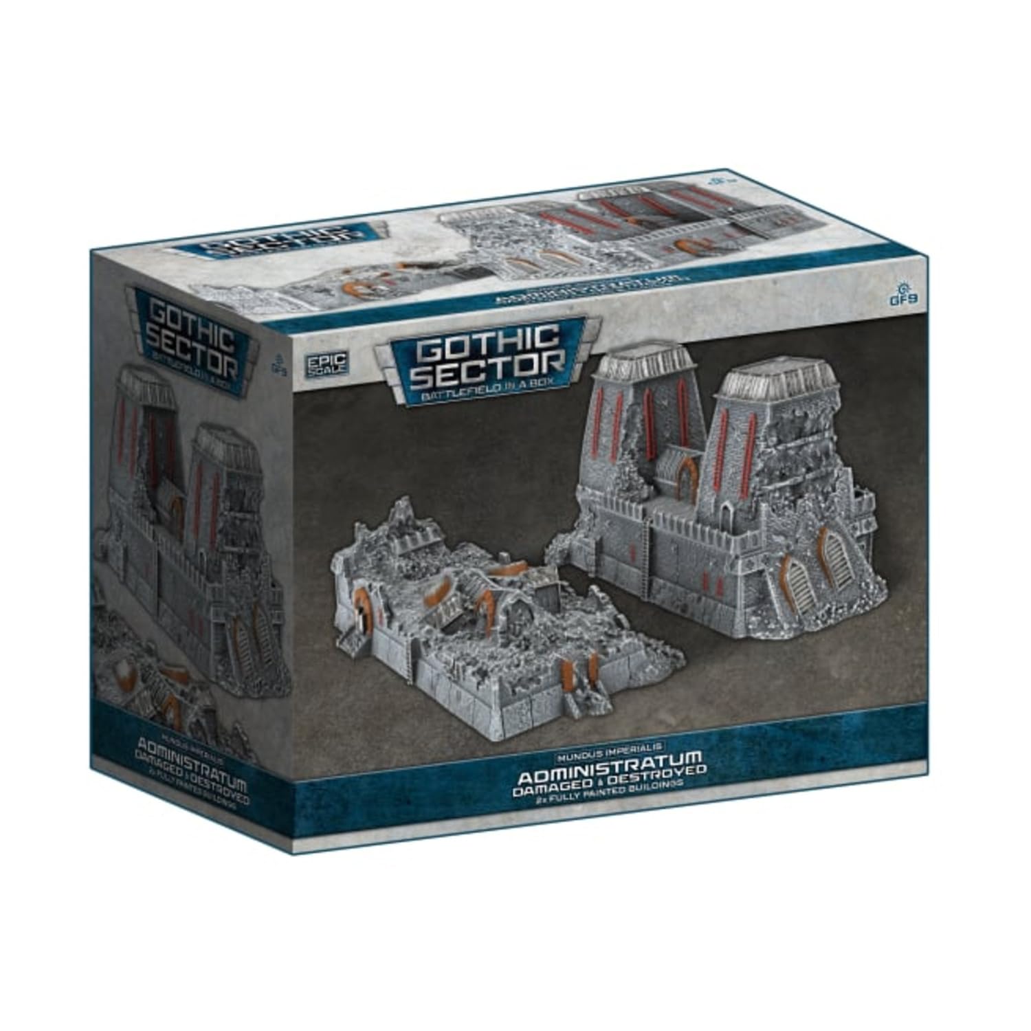 Gale Force Nine - Mundus Imperialis - Administratrum (Damaged and Destroyed