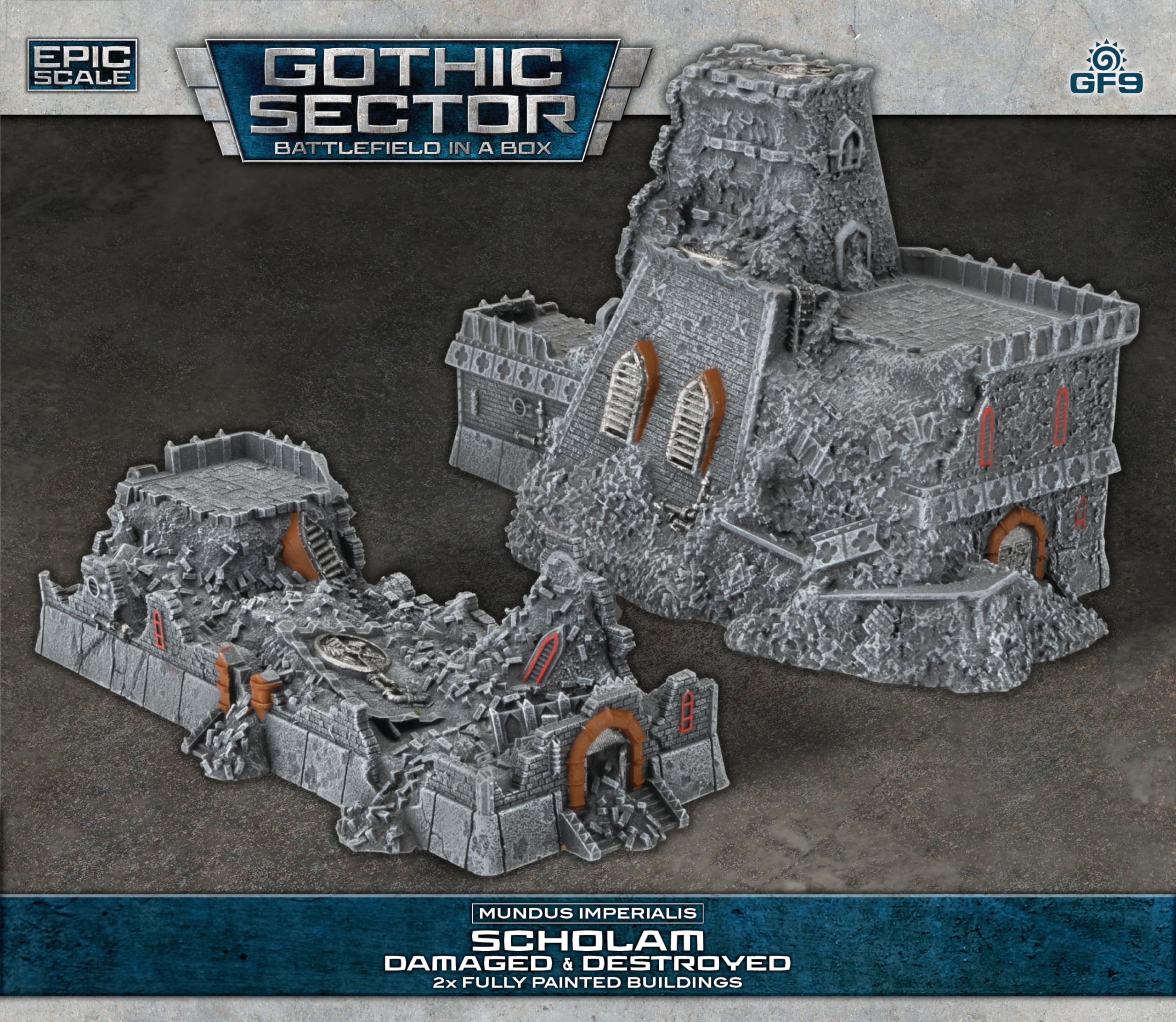 Gale Force Nine - Mundus Imperialis - Scholam (Damaged & Destroyed