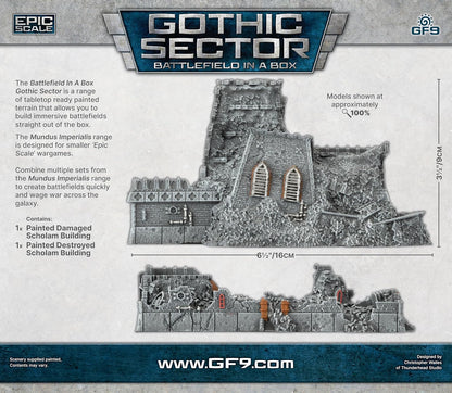Gale Force Nine - Mundus Imperialis - Scholam (Damaged & Destroyed
