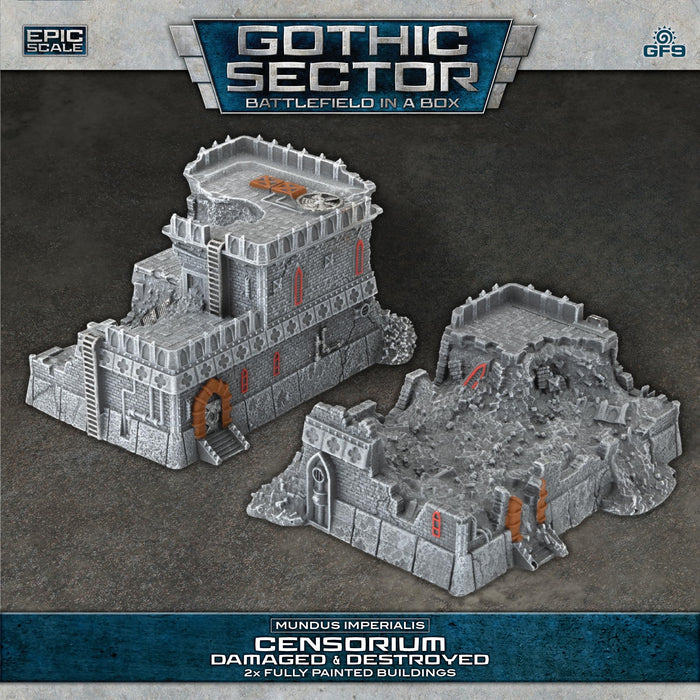 Gale Force Nine - Mundus Imperialis - Censorium (Damaged & Destroyed