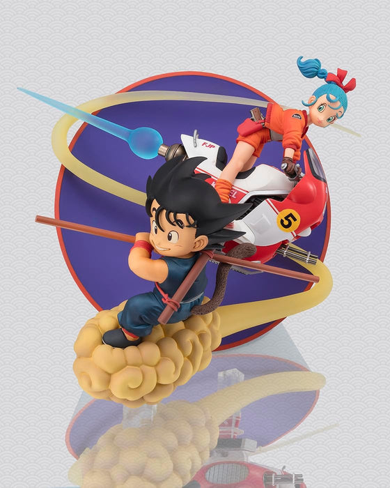 TAMASHII NATIONS - Dragon Ball - Son Goku & Bulma FiguartsZERO Collectible Figure