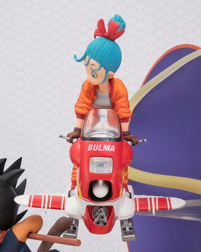 TAMASHII NATIONS - Dragon Ball - Son Goku & Bulma FiguartsZERO Collectible Figure