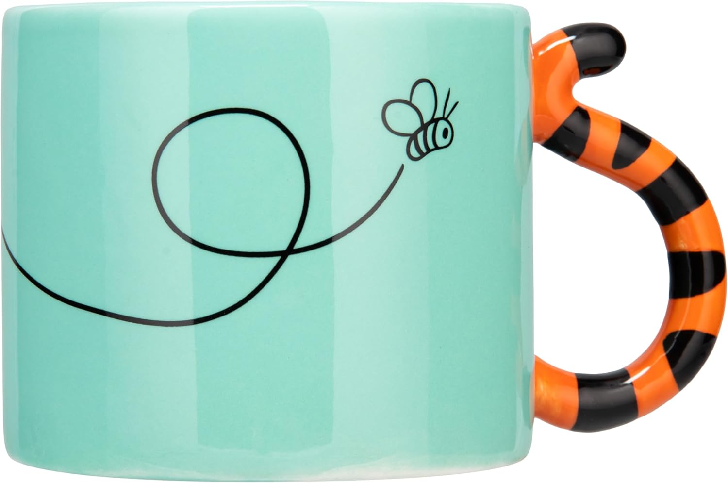 Paladone Disney Tigger Tail Large Ceramic Mug, Officially Licensed Winnie The Pooh Coffee Cup for Tea and Hot Chocolate, Pop Culture Gifts for Kids and Adults