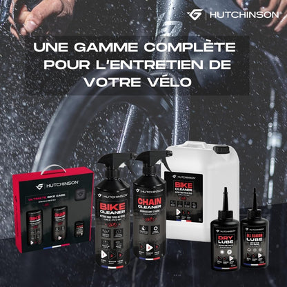 Hutchinson - Accessoires de vélo - Lubrifiant pour chaine - Temps Sec - à base de Cire -125 ml