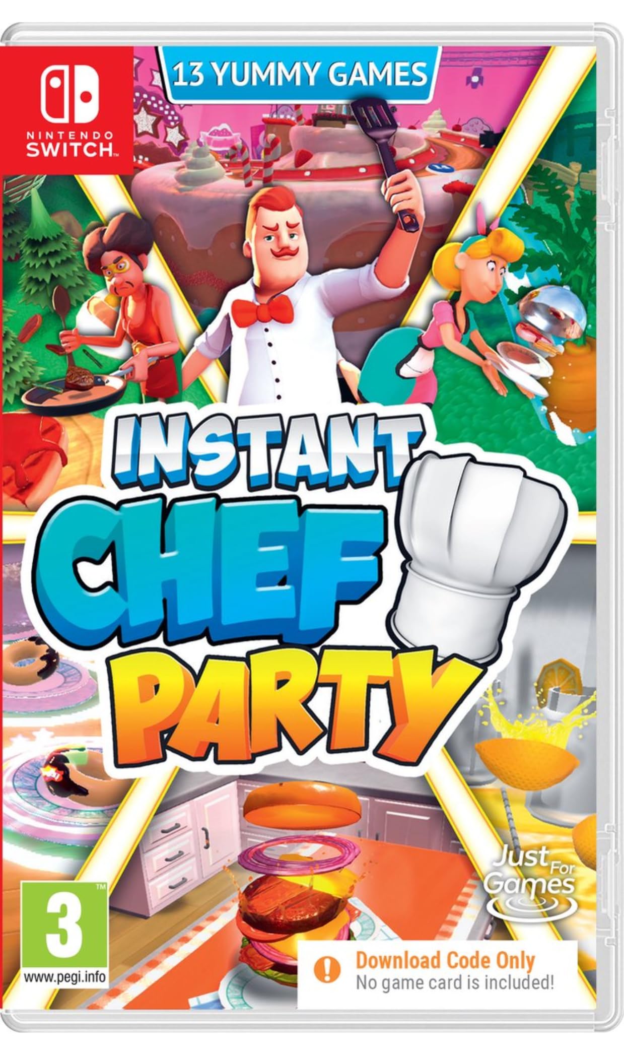 JUST FOR GAMES Instant Chef Party (Code-in-a-Box