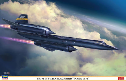 Hasegawa - 1/72 SR-71 Blackbird, NASA 1971 - Plastic Modelbouw - Schaal: 1:72
