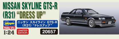 Hasegawa - 1/24 Nissan Skyline Gts-r (r31) Dress-up 20657