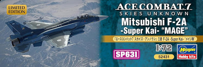 Hasegawa 652431-1/72 Ace Combat 7 Skies unknwon, Mitsubishi F-2ASuper Kai, Mage - schaal 1:72