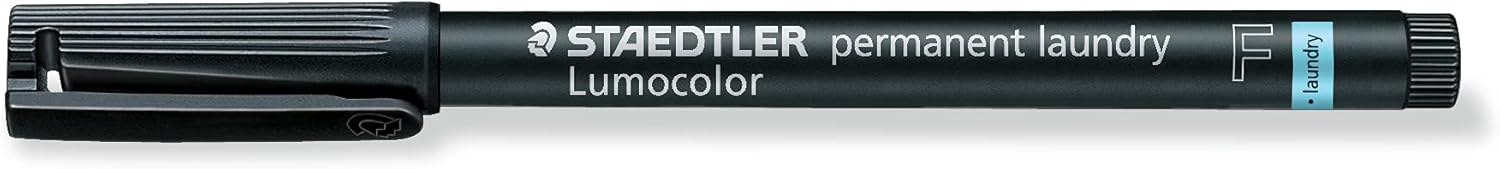 Staedtler – Lumocolor Permanent Marker Set – 4 Pcs Black (60 Bk-6)