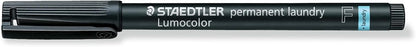 Staedtler – Lumocolor Permanent Marker Set – 4 Pcs Black (60 Bk-6)